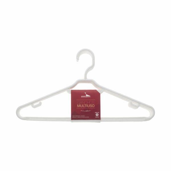 Armador Para Ropa Plástico Color Blanco HANGERS S.A.