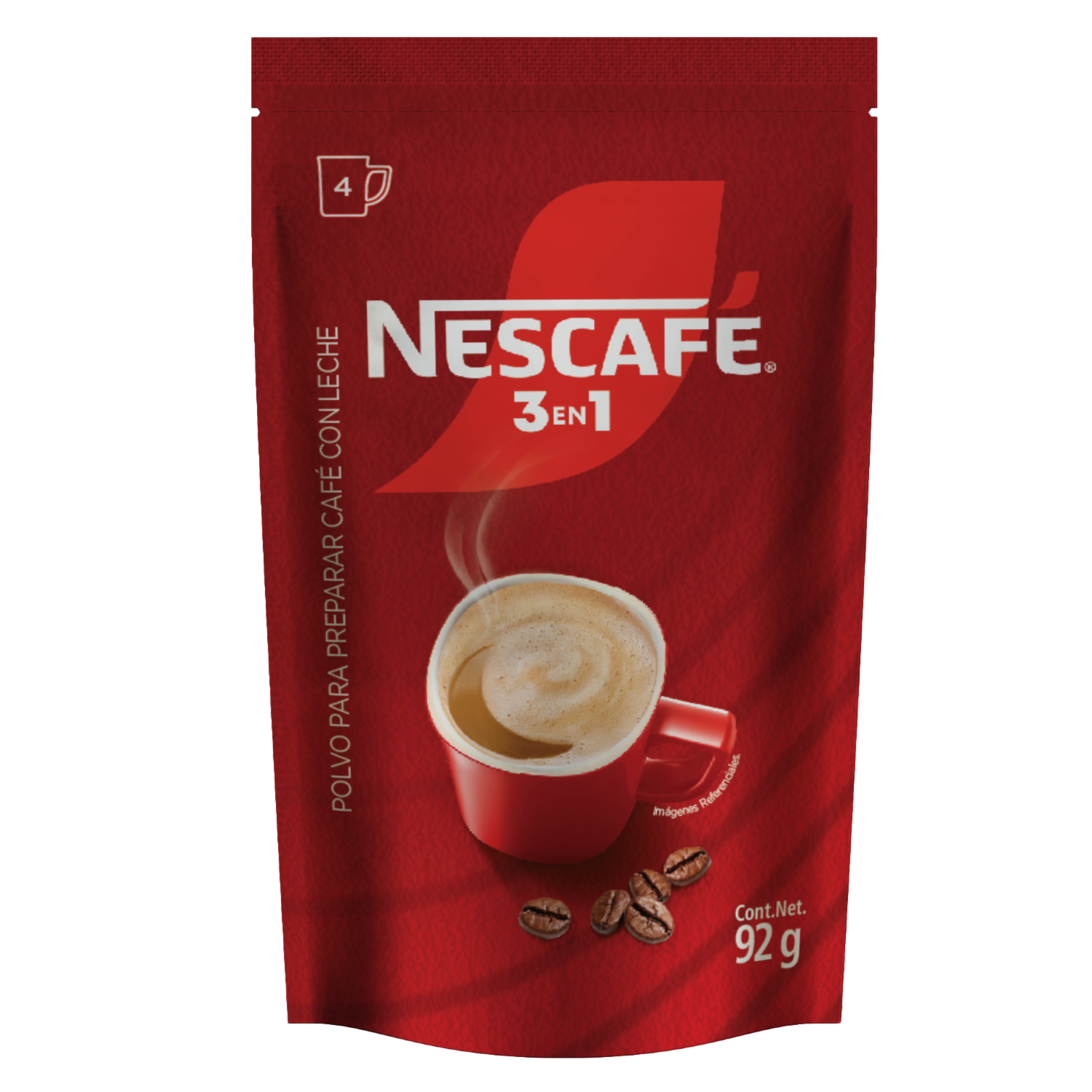 Café Instantáneo Tradición 3En1. NESCAFÉ 92 G