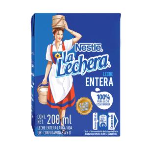 Leche Entera Larga Vida LA LECHERA 200 Ml