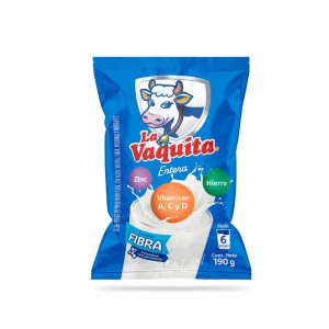 Leche En Polvo Entera LA VAQUITA 190 G