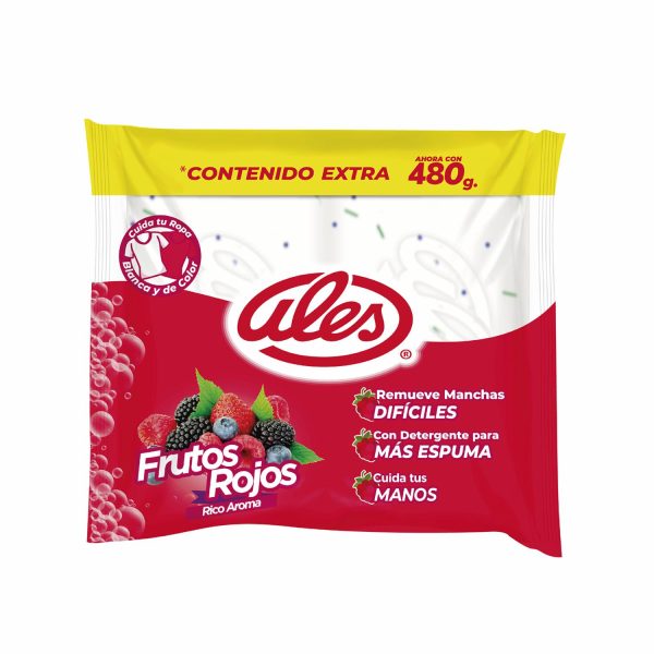 Jabón Para Ropa Blanco Con Aroma A Frutos Rojos ALES