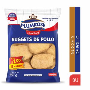 Nuggets De Pollo Línea Diaria PLUMROSE 152 G