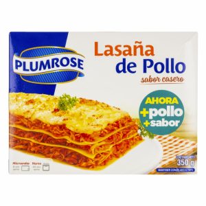 Lasaña De Pollo PLUMROSE 350 G