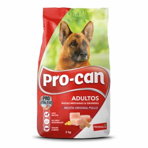 Alimento Para Perros Adultos Razas Medianas Y Grandes Original PRO-CAN 2 Kg