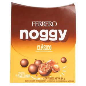 Bombón De Chocolate Con Trozos De Avellana Y Cubierta Crocante NOGGY 84 G