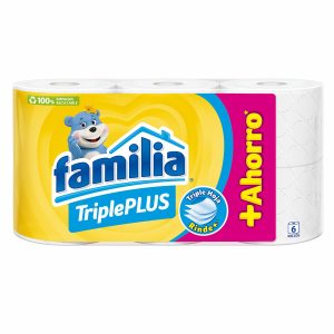 Papel Higiénico Acolchamax Grande FAMILIA 6 Rollos