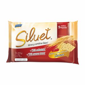 Galletas Integrales Con Linaza SILUET 252 G