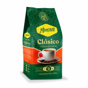 Café Tostado Y Molido Clásico MINERVA 400 G