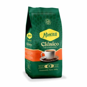 Café Tostado Y Molido Clásico MINERVA 200 G
