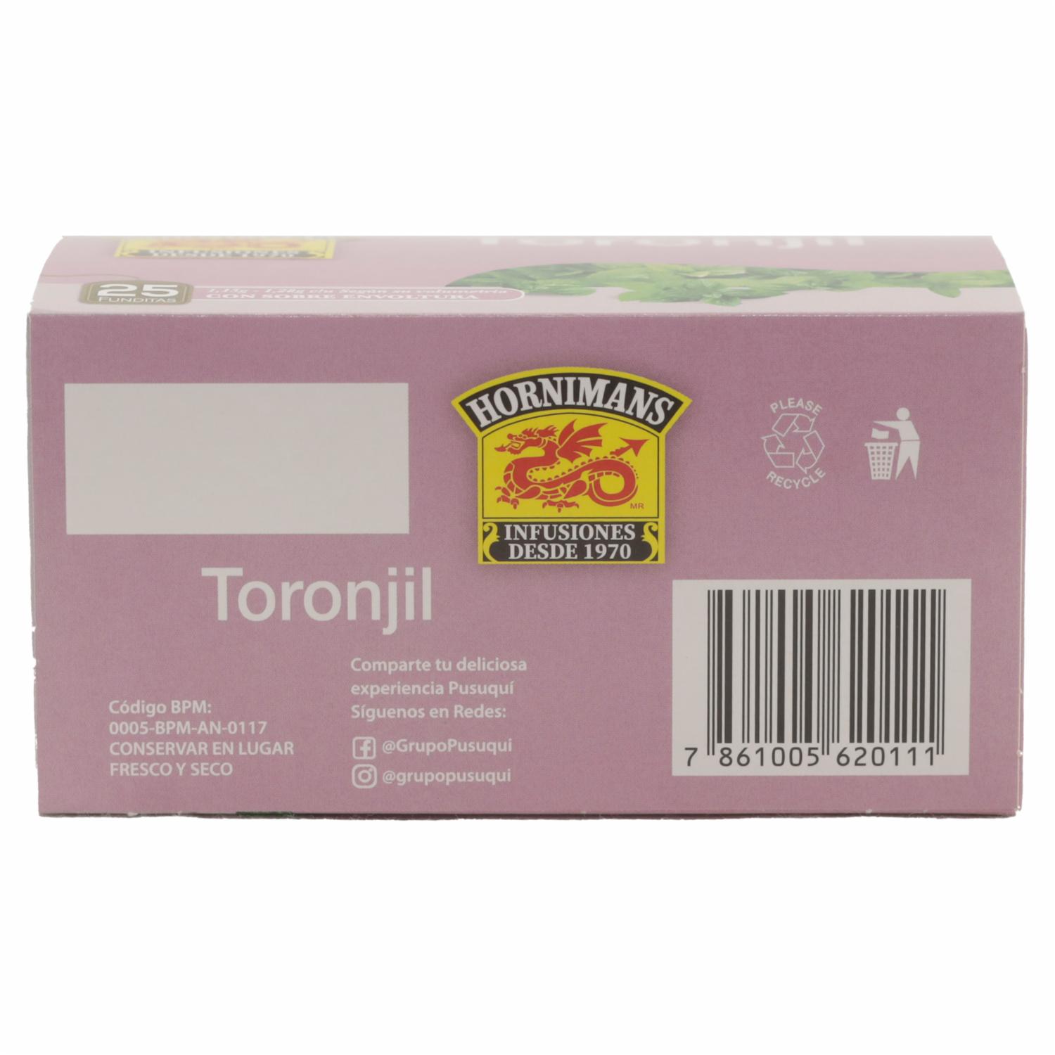 Infusión De Toronjil HORNIMANS 25 X 1.28 G - Image 6
