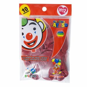Globos Payaso N°12 Corazón GLOBOS PAYASO X 10 Uds