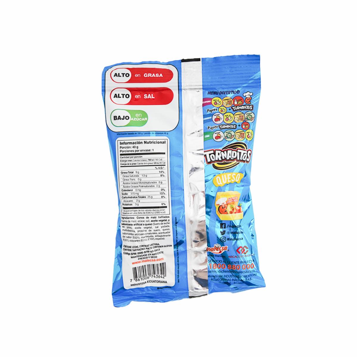 Bocaditos De Maíz TORNADITOS 40 G - Image 4