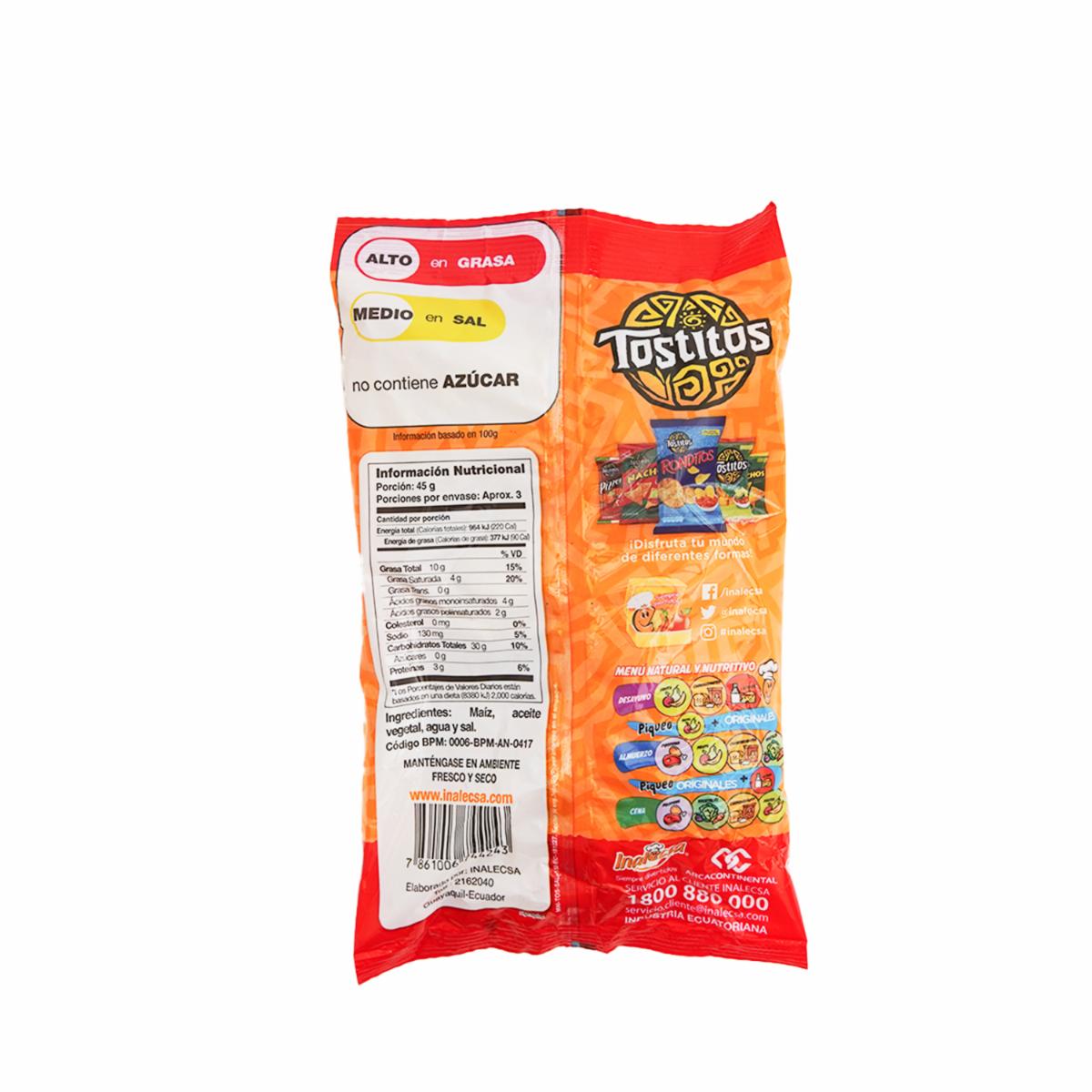 Bocaditos De Maíz TOSTITOS 150 g - Image 4