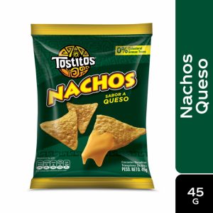 Bocaditos De Maíz Sabor a Queso NACHOS 45 G