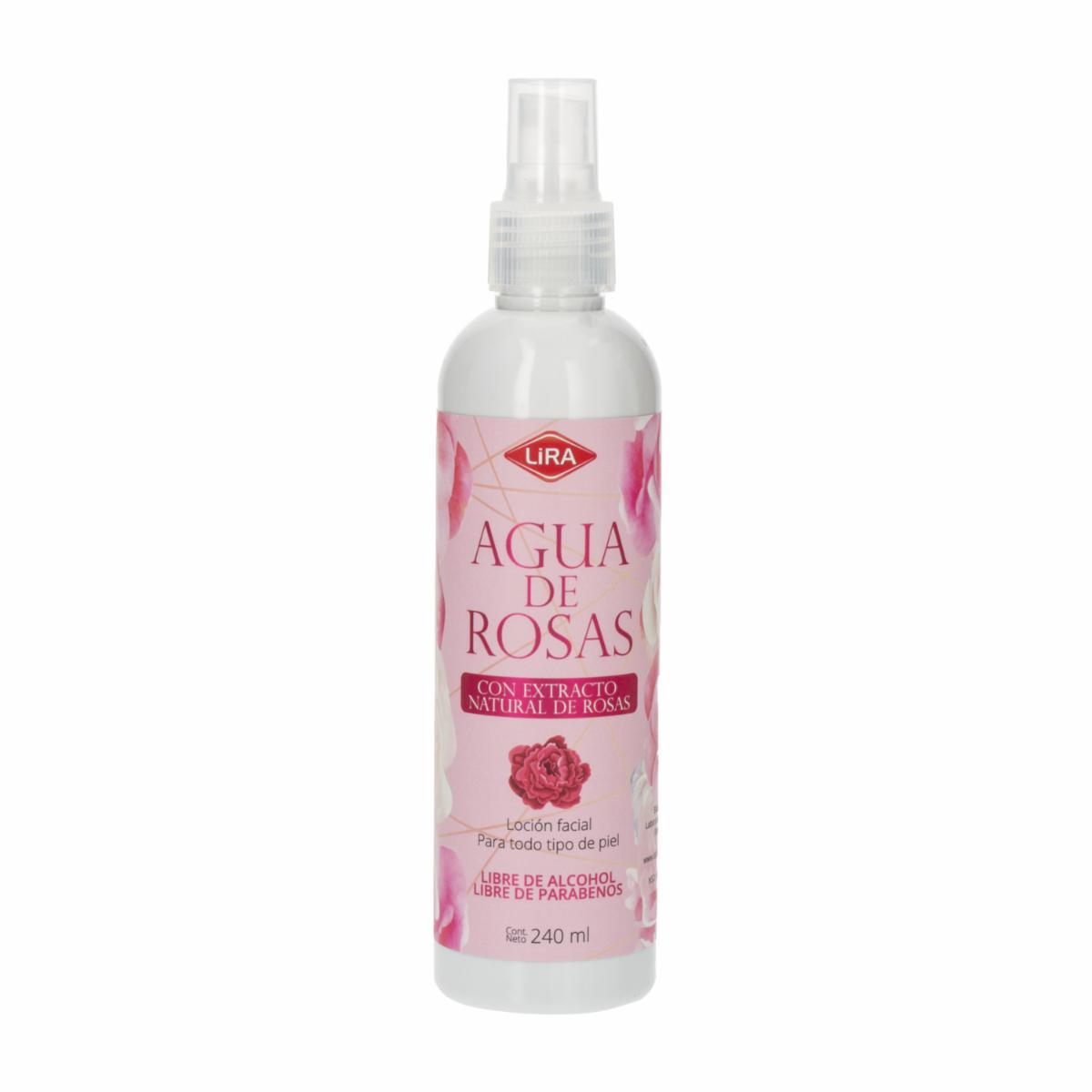 Agua De Rosas LIRA 240 Ml