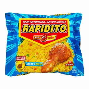 Fideo Instantáneo Rapidito Sabor A Pollo ORIENTAL 100 G