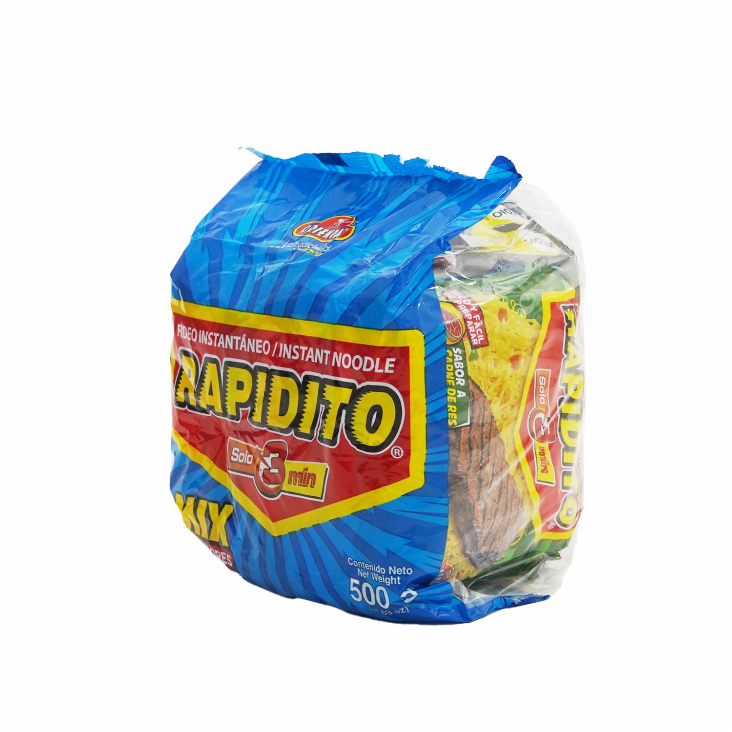Fideo Instantáneos Rapidito Mix ORIENTAL 500 G - Image 5