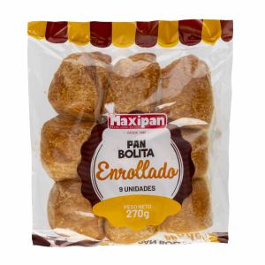 Pan Bolita Enrollada MAXIPAN 270 G
