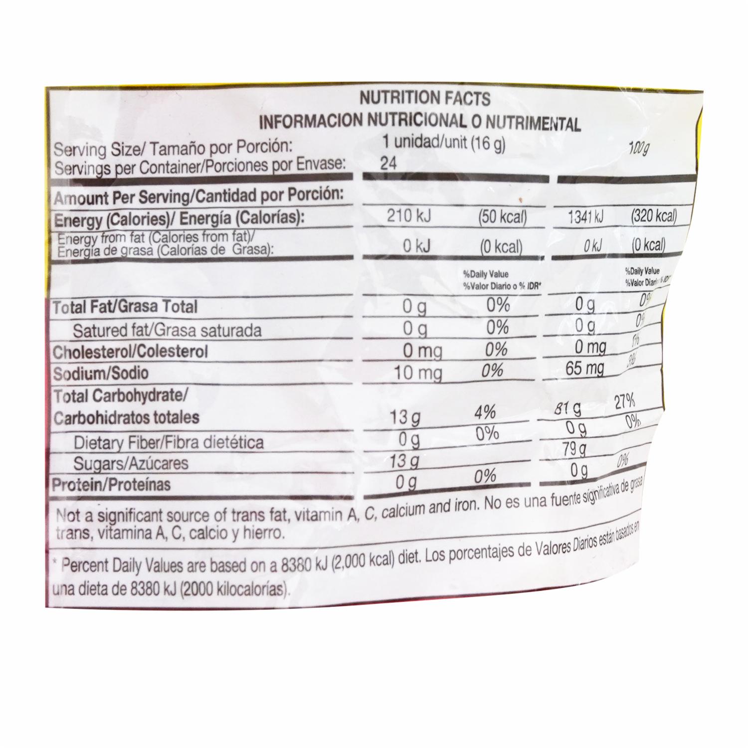 Chupete De Sabores ZOOM 384 G - Image 2