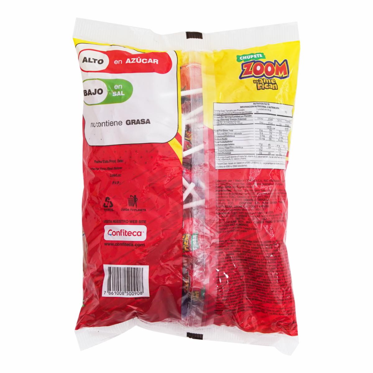 Chupete De Sabores ZOOM 384 G - Image 4