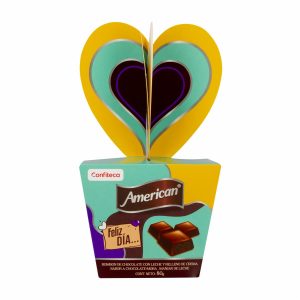 Chocolates Caja Diseño Feliz Dia AMERICAN 80 G
