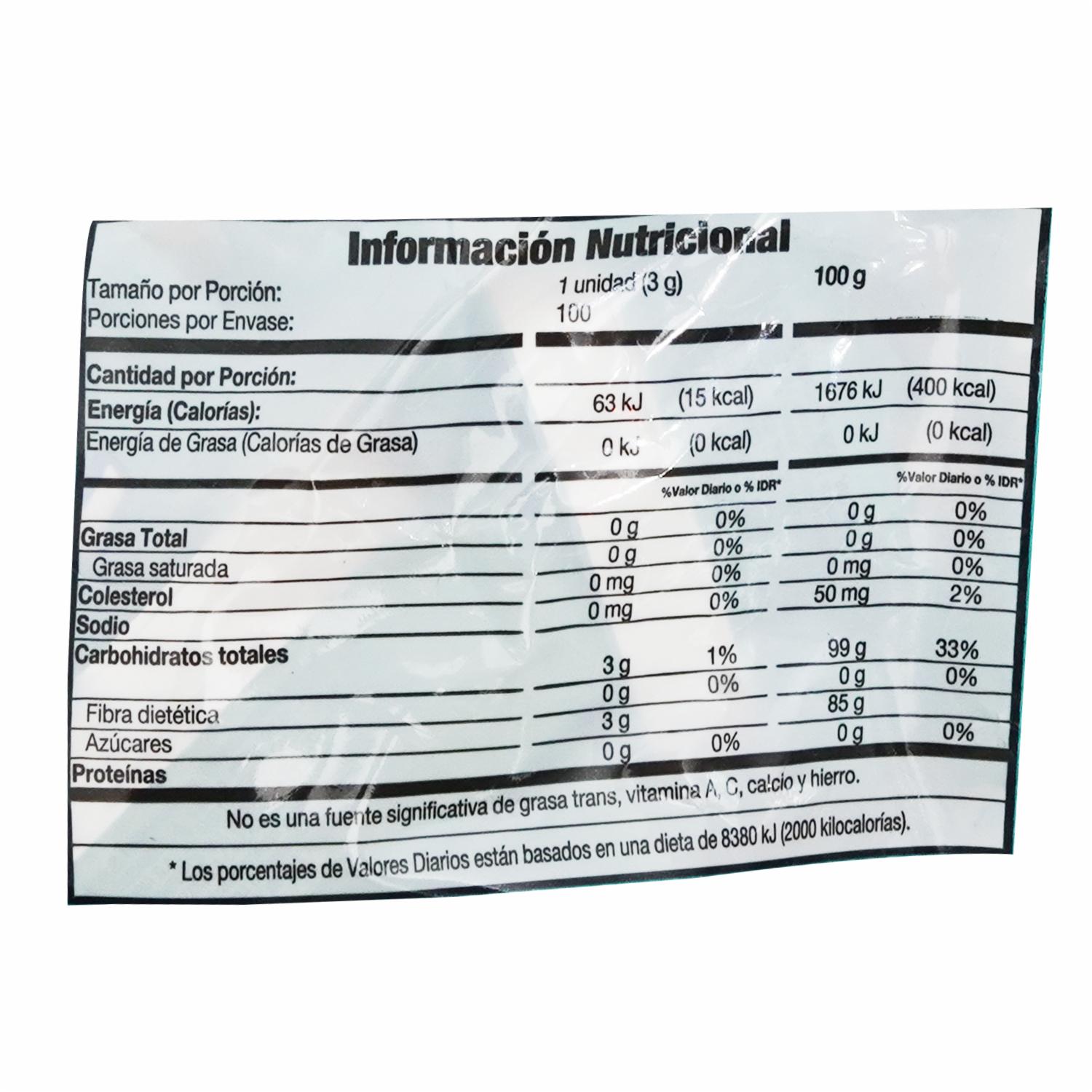 Caramelo Vaporizante Mentolado JAAZZ 300 G - Image 2