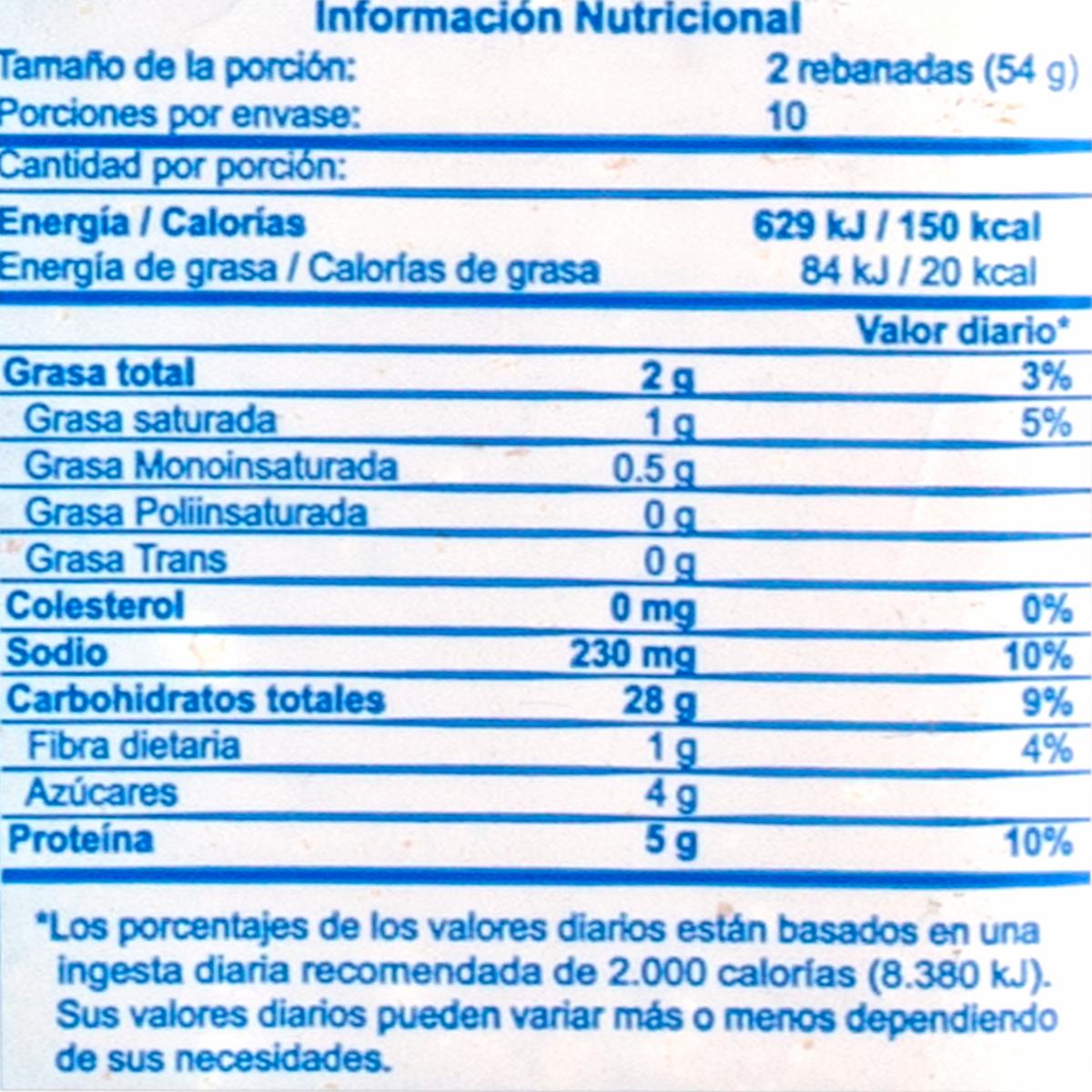 Pan Blanco Molde SUPÁN 550 G - Image 2