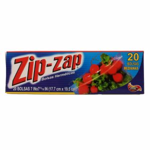 Bolsas De Cierre Medianas ZIP-ZAP 20 Unidades