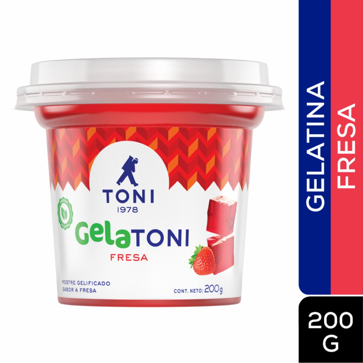 Gelatina Fresa GELATONI 200 ML