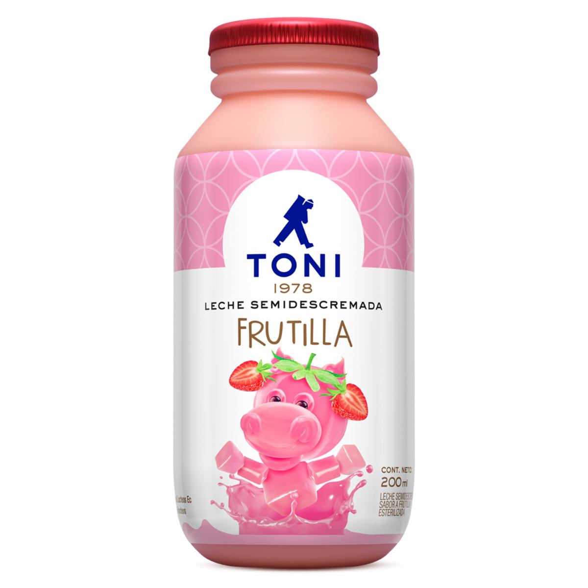 Leche Saborizada De Frutilla TONI 200 Ml