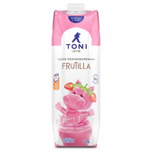 Leche Saborizada De Frutilla Tetra TONI 1000 Ml