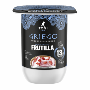 Yogurt Griego Trozos De Frutilla TONI 150 G