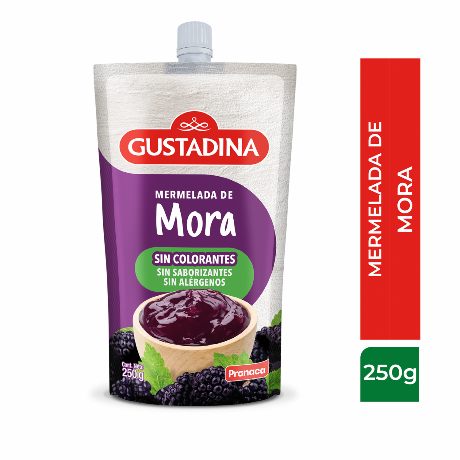 Mermelada De Mora GUSTADINA 250 G