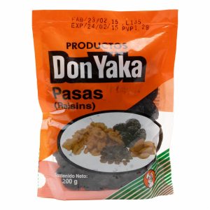 Pasas Deshidratadas DON YAKA 200 G