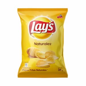Papas Fritas Artesanas Sabor Natural LAY'S 34 G
