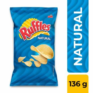 Papas Fritas Sabor Natural RUFFLES 136 G