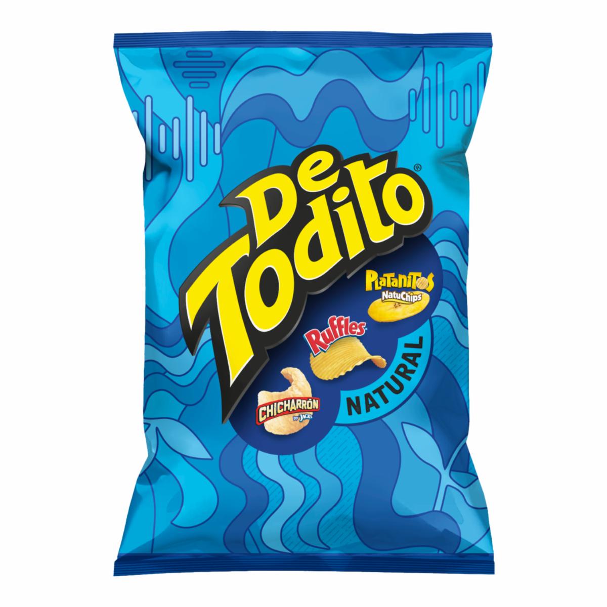 Bocaditos Snack Sabor Natural DE TODITO 186 G