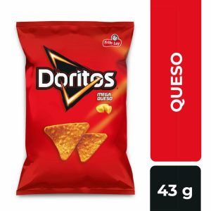 Bocaditos De Maíz Sabor A Mega Queso DORITOS 43 G