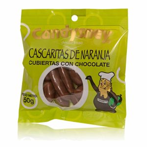 Cascaritas De Naranja Recubiertas De Chocolate CANDYSNEY 50 G