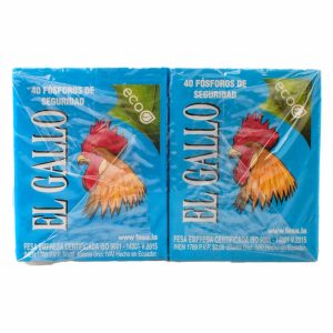 Fósforos Eco EL GALLO X 10 Uds