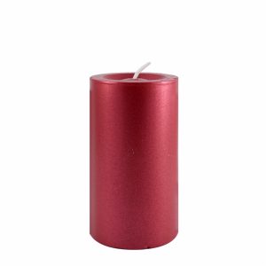 Vela Pilar Redondo 204 Hd Roja Lac LAVEL 5,5 Cm X 10 Cm