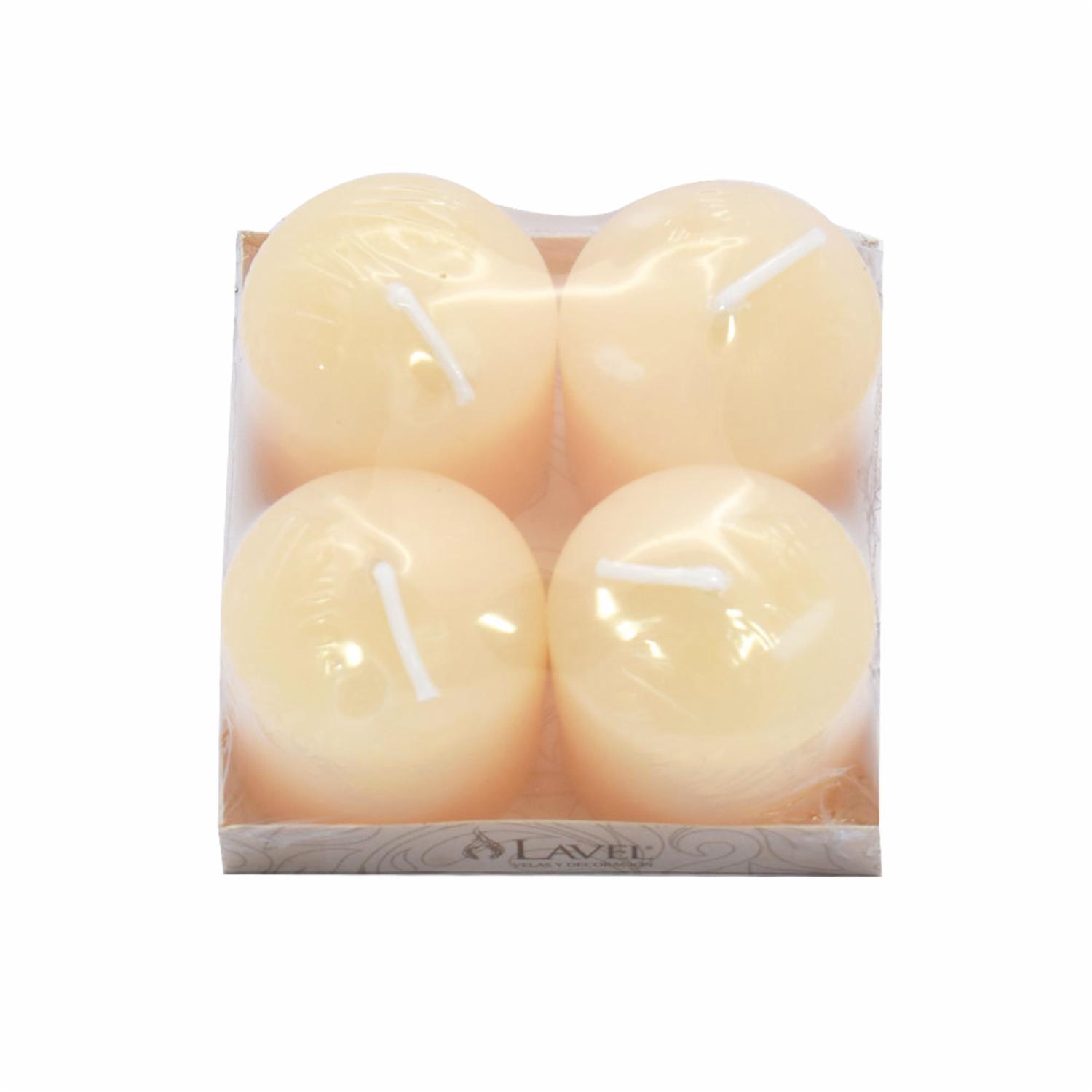 Vela Votiva Perla LAVEL 8,1 X 8,1 X 4 Cm