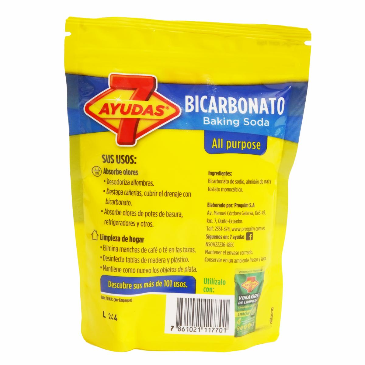 Limpiador De Bicarbonato 7 AYUDAS 300 G - Image 2