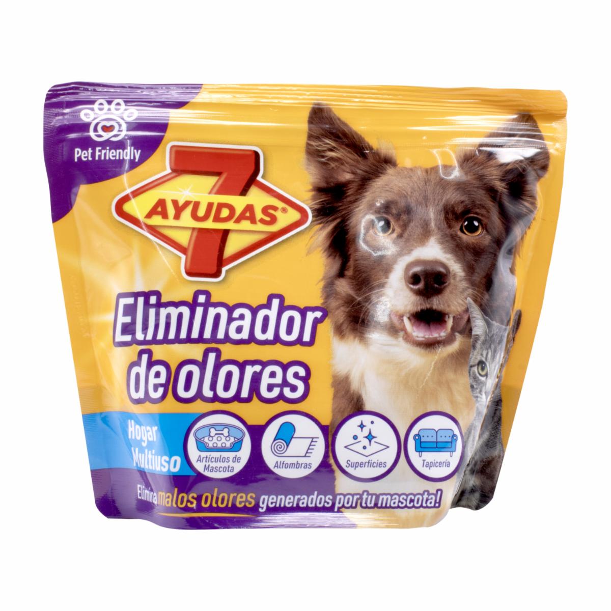 Eliminador De Olores Para Mascota 7 AYUDAS 500 G