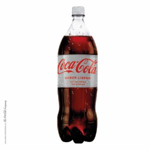 Bebida Gaseosa Sabor Ligero Sin Calorías Sin Azúcar COCA-COLA 2 L