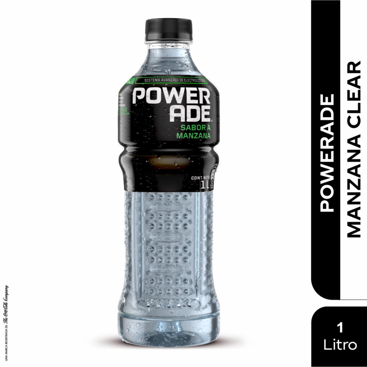 Bebida Hidratante Sabor Manzana Clear POWERADE 1000 Ml