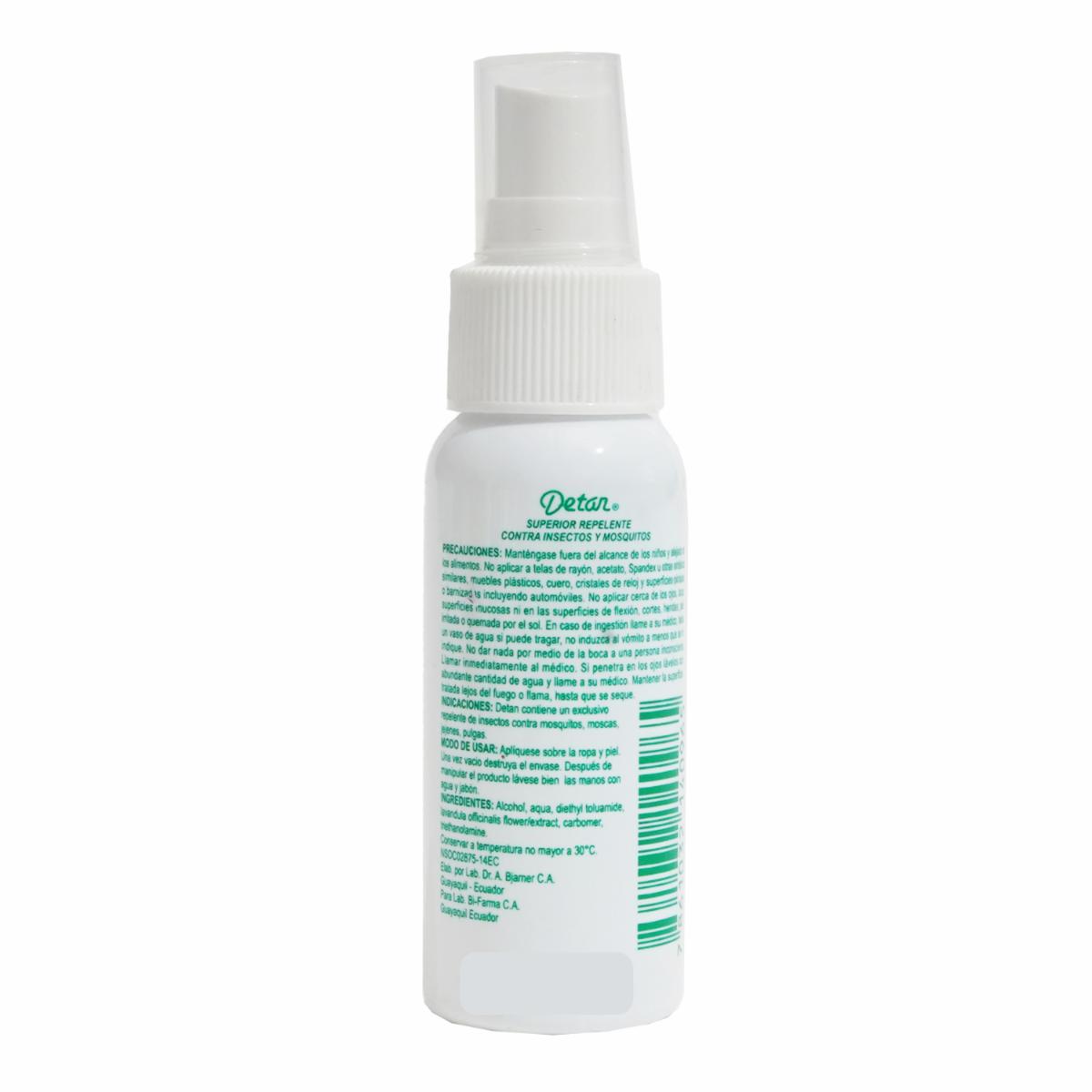 Repelente Con Atomizador DETAN 60 Ml - Image 2