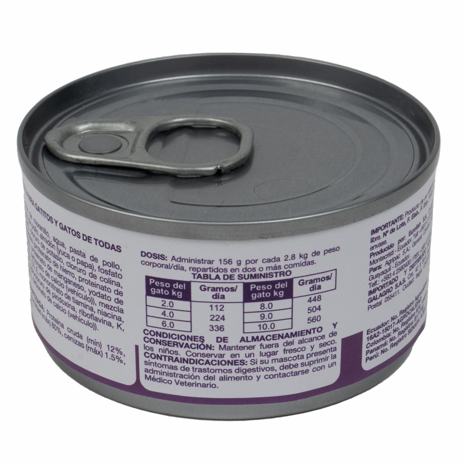 Alimento Para Gatos Sabor A Atún Y Tilapia En Lata NUTRAPRO 85 G - Image 2