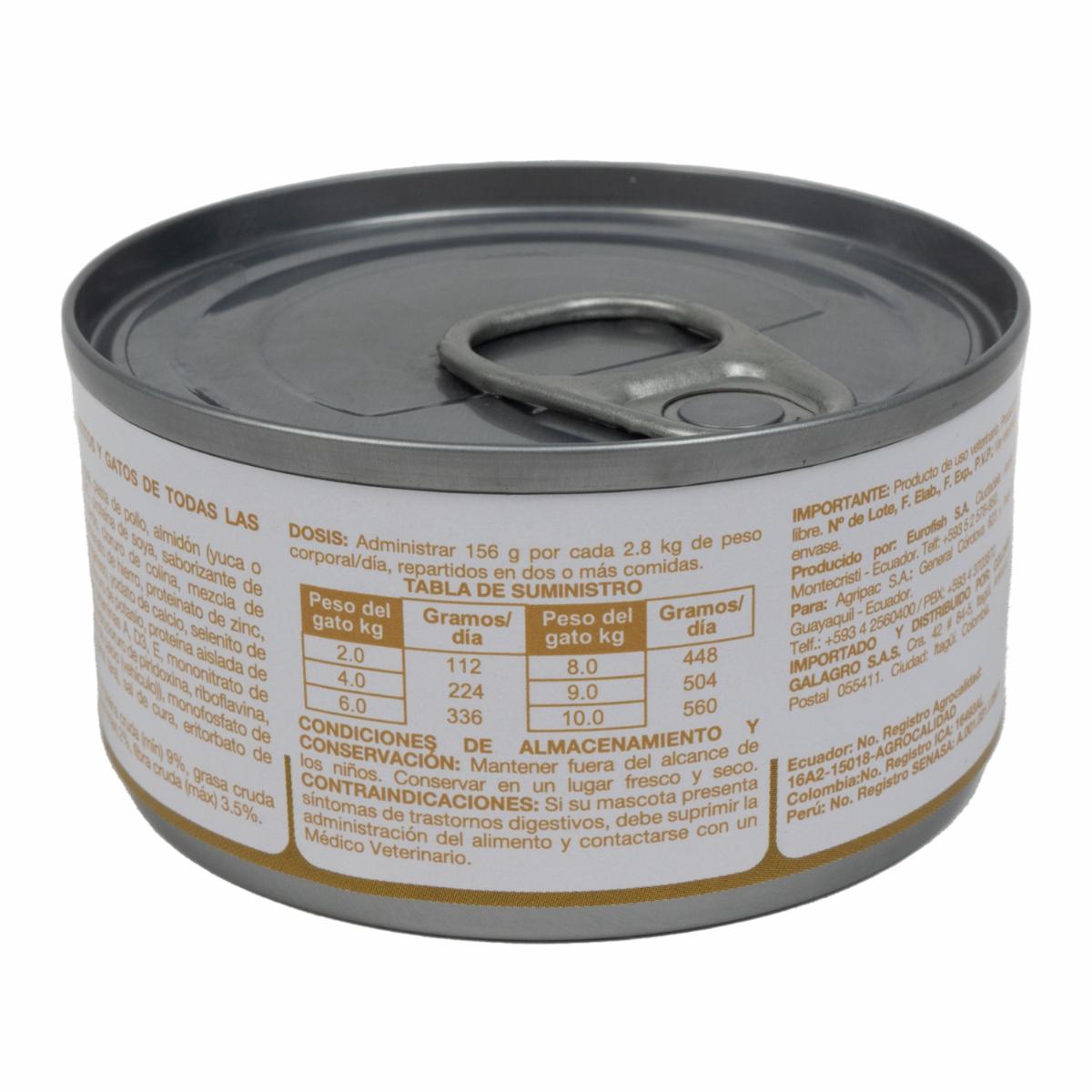 Alimento Húmedo Para Gatos Sabor A Carne E Hígado En Lata NUTRAPRO 85 G - Image 2