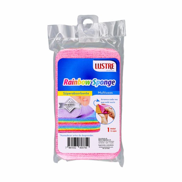 Rainbow Sponge Multiusos LUSTRE